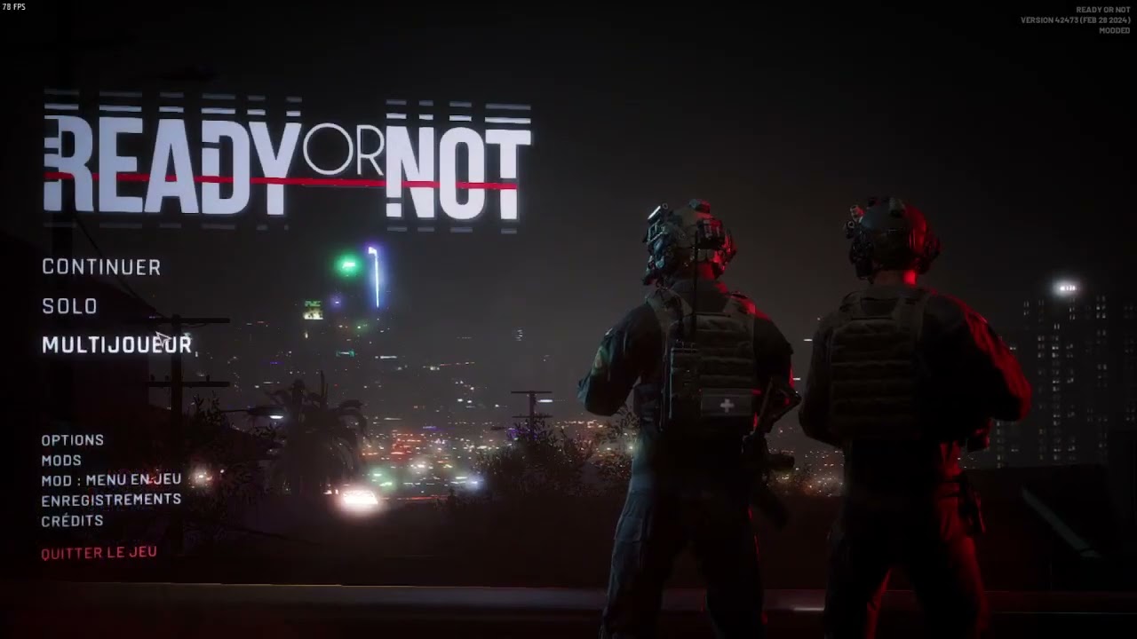 Comment installer des mods sur Ready Or Not - FR (2024) : Edit OBSOLETE