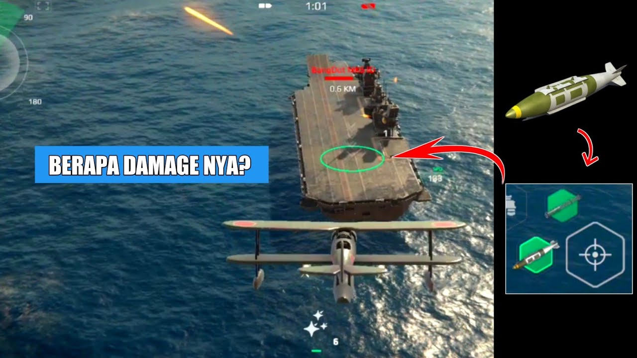 Inilah damage bom GBU-31 yang dibawa oleh pesawat IJN Yamato MODERN WARSHIP
