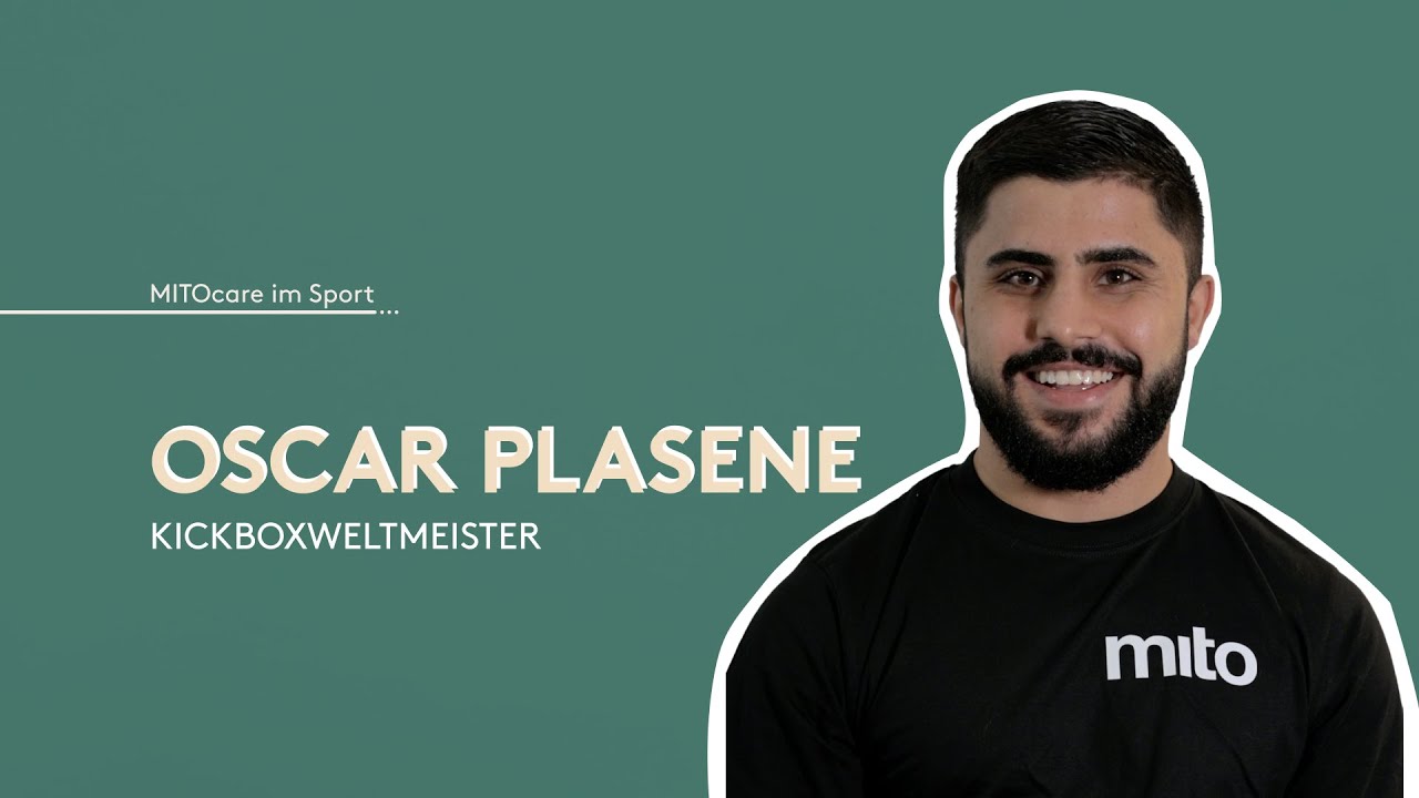 MITOcare x  Kickboxweltmeister - Sportlervorstellung Oscar Plasene