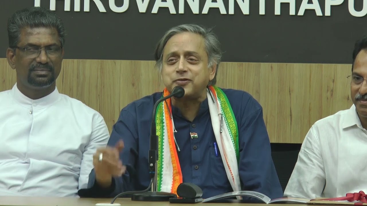Press Meet, Dr. Shashi Tharoor | Autonomy Launch | Brochure Release | Loyola College, Trivandrum