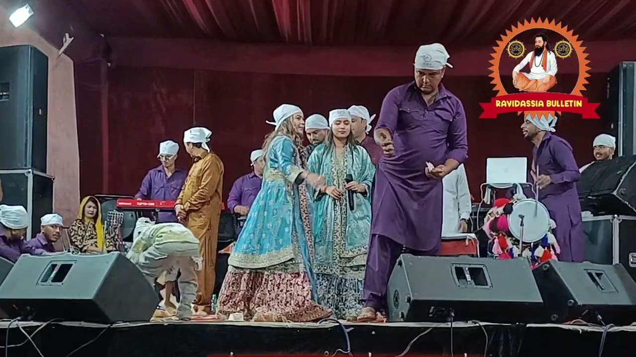 Gal Ravidasiya ch sha sister #gururavidas #satsang_bhajan #ambedkar #ambedkar 
