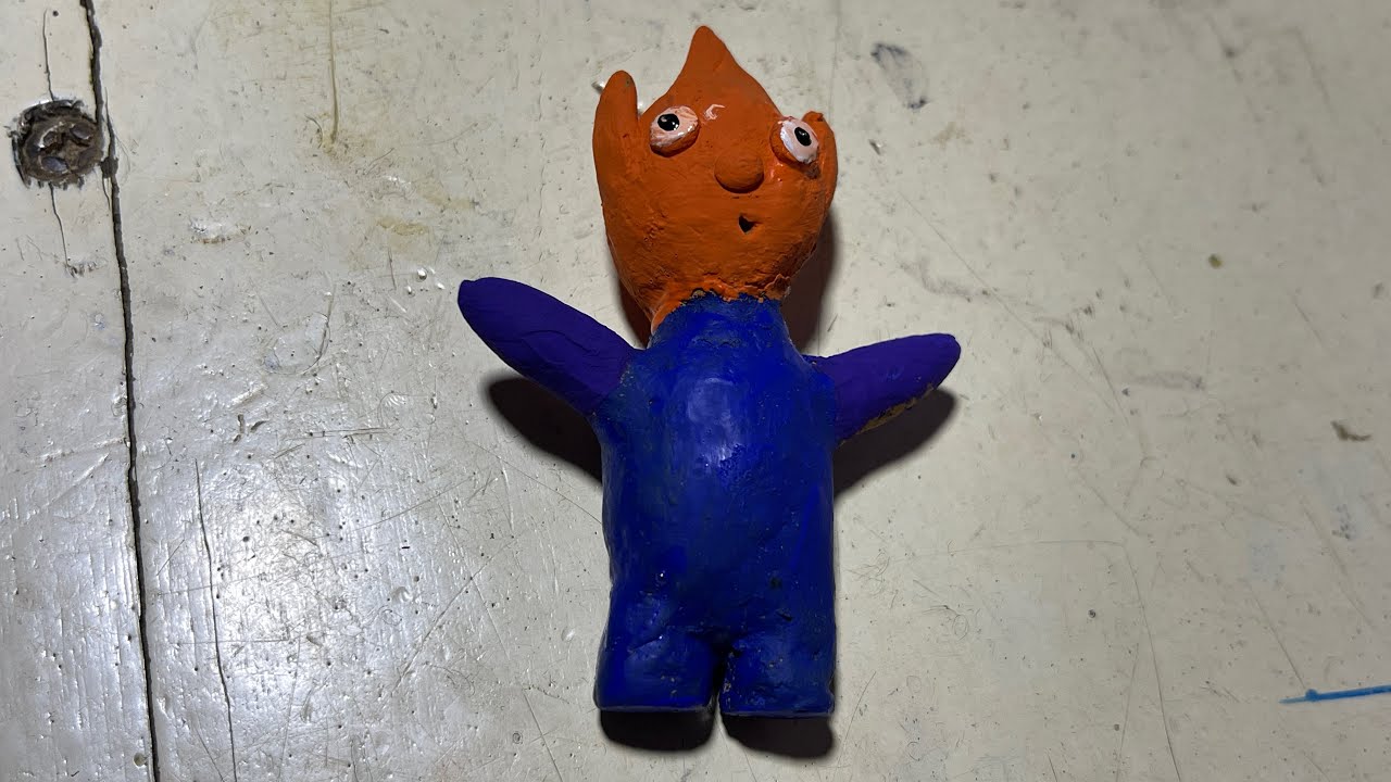 HANDMADE CLAY CHARACTER | WEIRD & CUTE SCULPTURE ART
