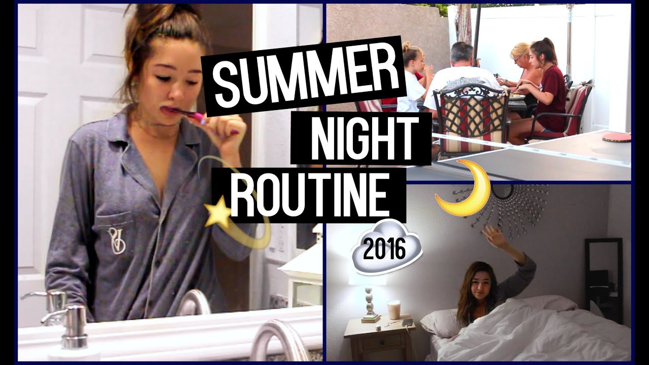 Summer Night Routine 2016 | McKenzie Luskey