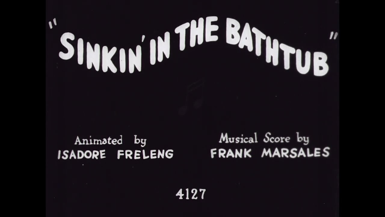 BBFC Rating Screen (U)/Looney Tunes: Sinkin' in the Bathtub opening/closing titles (4/19/1930)
