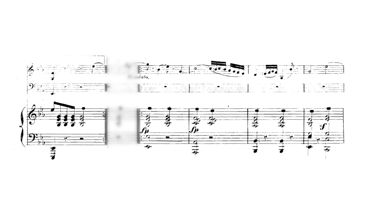 Félicien David – Piano Trio No.1, in E flat major