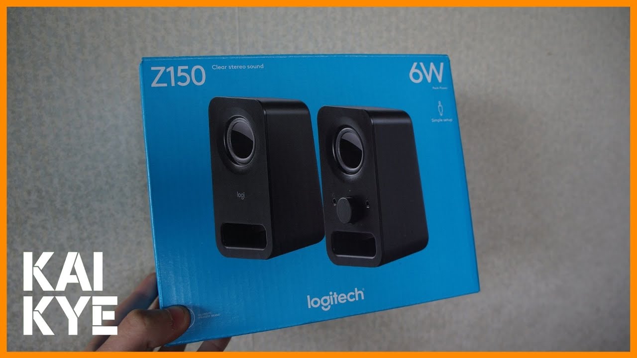 Logitech Z150 Speakers Unboxing! | kaikye