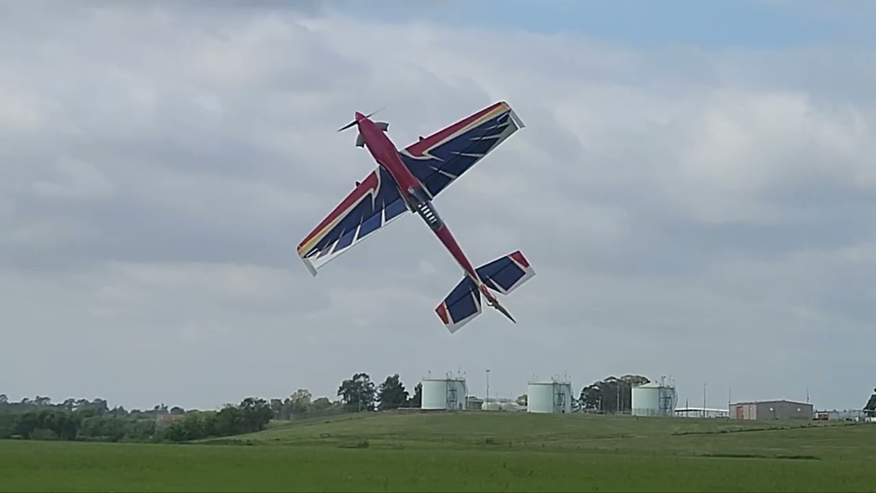 A fun one take flight with my Extreme Flight Turbo Raven.