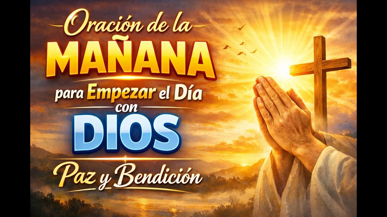 🔥 ORACIÓN DE LA MAÑANA PARA EMPEZAR EL DÍA CON DIOS | PAZ, BENDICIÓN Y VICTORIA