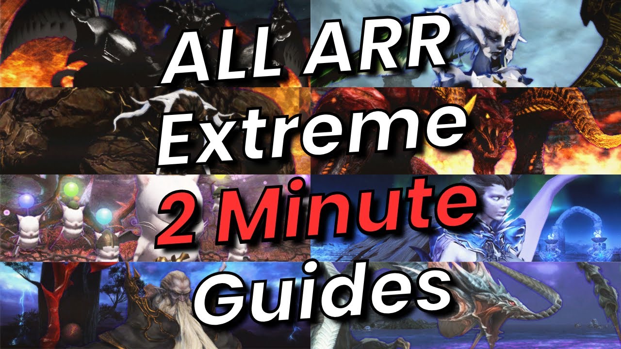 Every ARR Extreme Trial Explained in 2 Minutes or Less! FFXIV Dawntrail