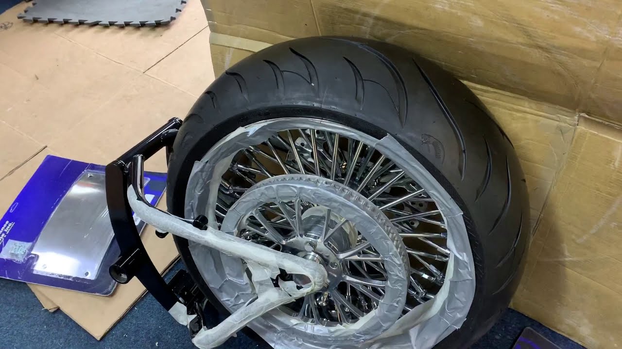 Harley Davidson Softail 250 tyre phatail fat ass sale! save 40%! @CustomCruisersLimited