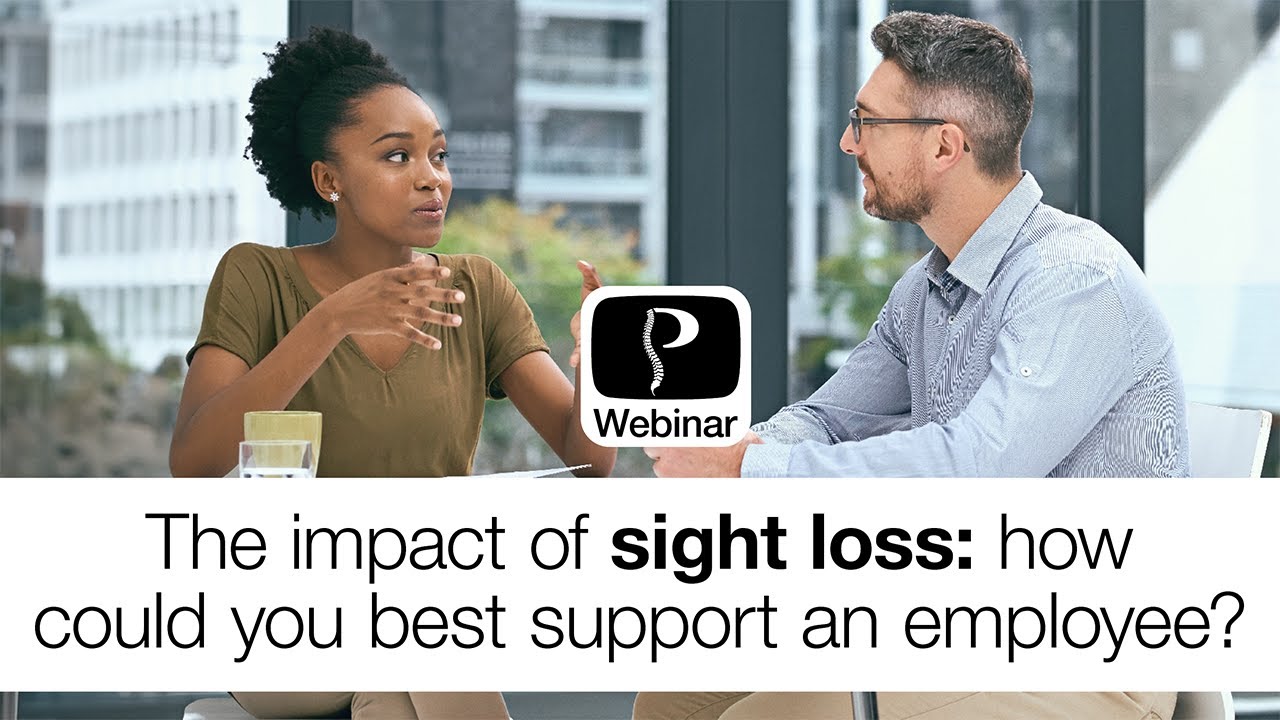 The impact of sight loss: how could you best support an employee?
