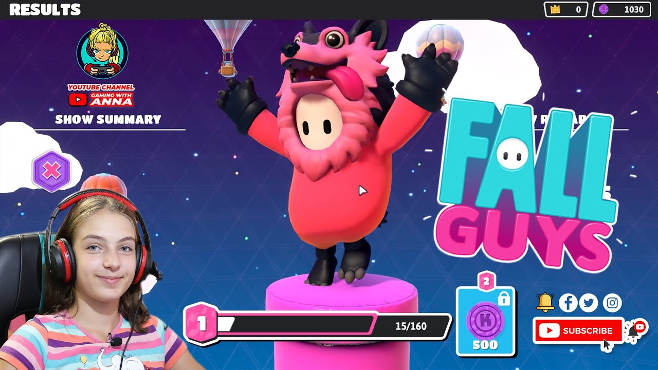 FALL GUYS! Season 1 Completed | GAMING 🇺🇸 WITH &hearts;️ ANNA 🎮