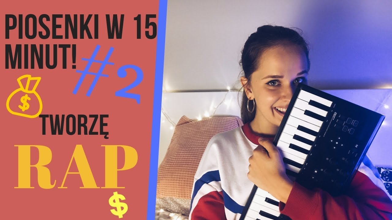 TWORZĘ RAP W 15 MINUT ⏰⏰😱| PIOSENKI W 15 MINUT | Sandra Rugała