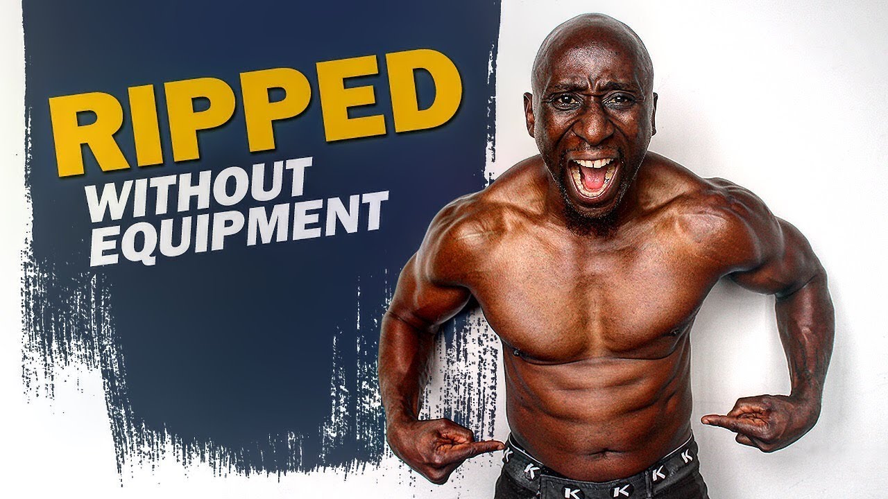 Bodyweight Ripped HIIT Workout (NO EQUIPMENT NEEDED)