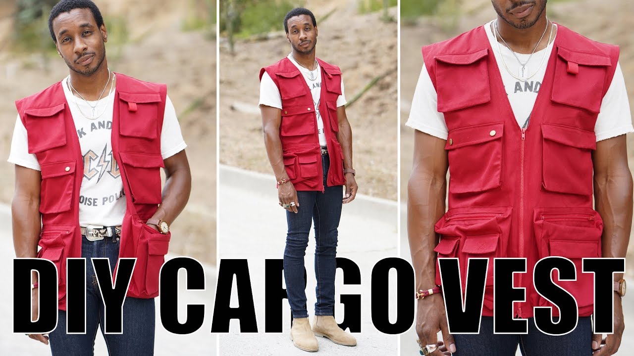 BEHIND THE SEAMS: DIY CARGO VEST STREETWEAR