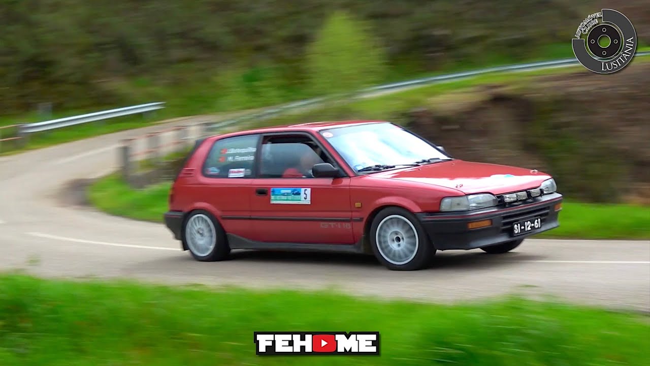 🚘 João Botequilha / Magda Ferreira - Toyota Corolla 1.6 GTI 1988 no XII Rali Histórico vila da Sertã