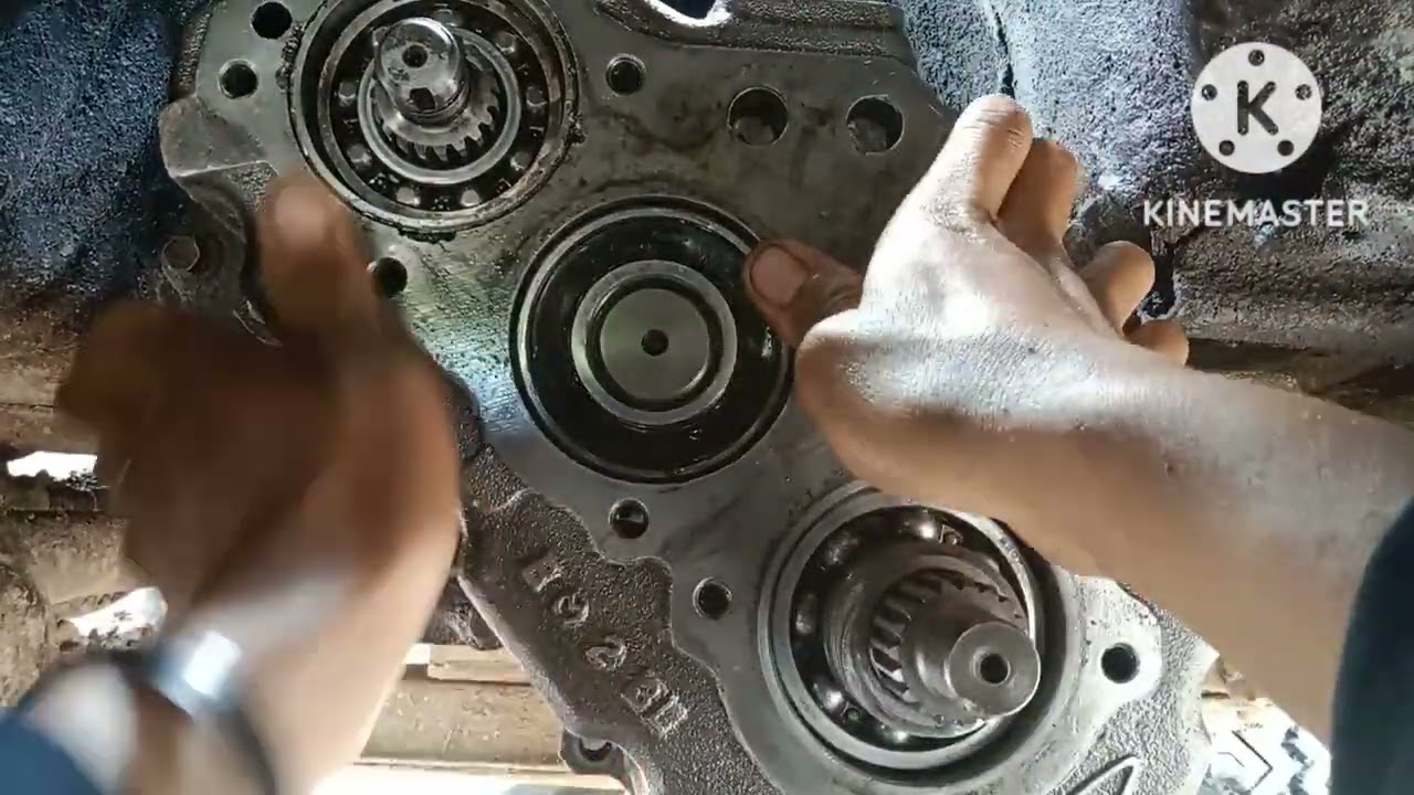 merakit gear box taff GT sampai jadi full