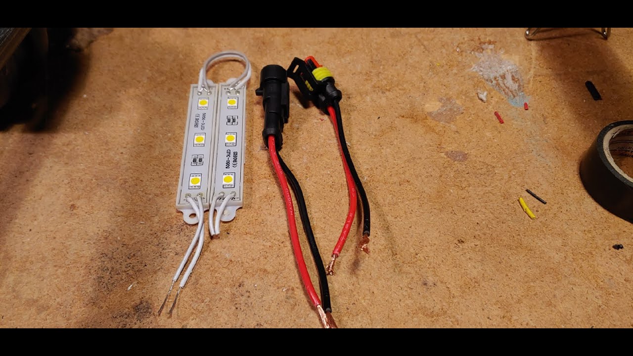 DIY Click in 12v LED graveyard lighting