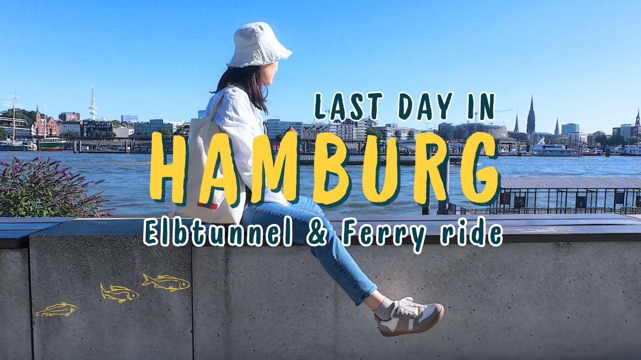 last morning in Hamburg: the Elbe Tunnel & ferry ride adventure🚢 