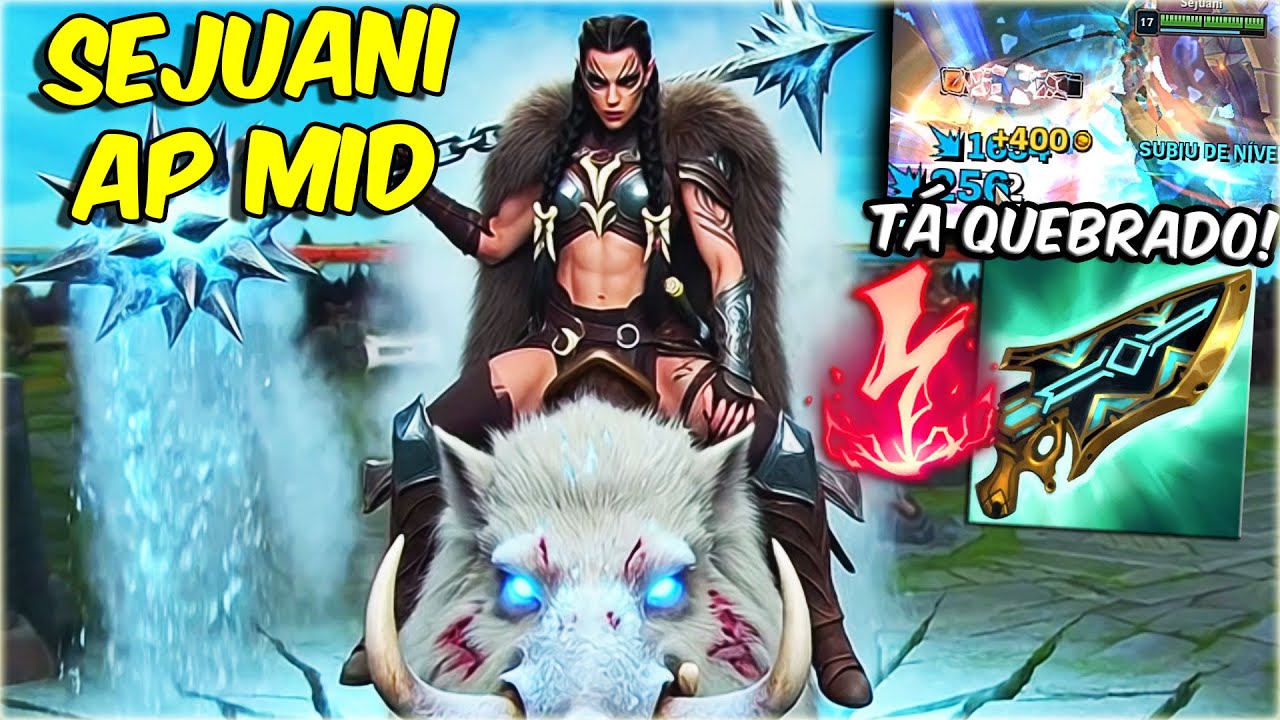 TA QUEBRADO! Sejuani AP Mid dando INSTAKILL
