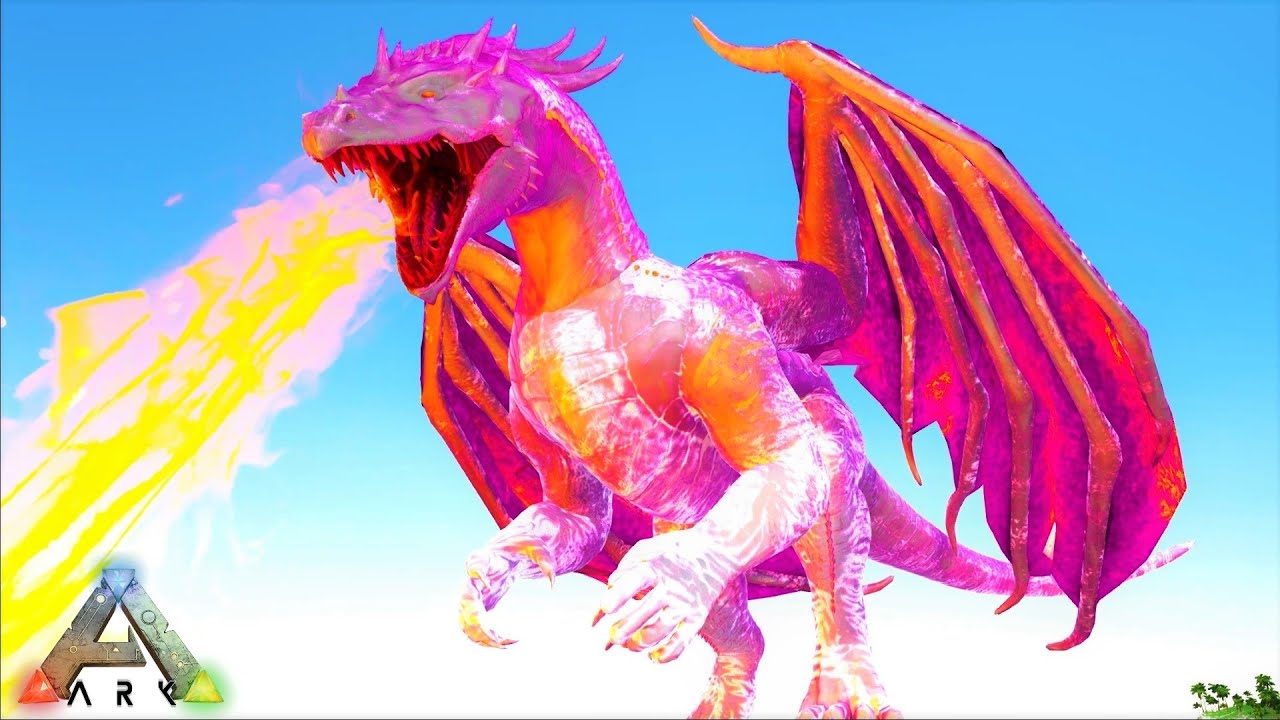 Taming a New DRAGON & Alduin Mega Boss !!! ARK SURVIVAL EVOLVED CRYSTAL ISLES MEGA MODDED E31