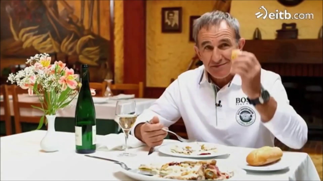 Orio. Besugo a las brasas, Jose Luis Korta en Orio