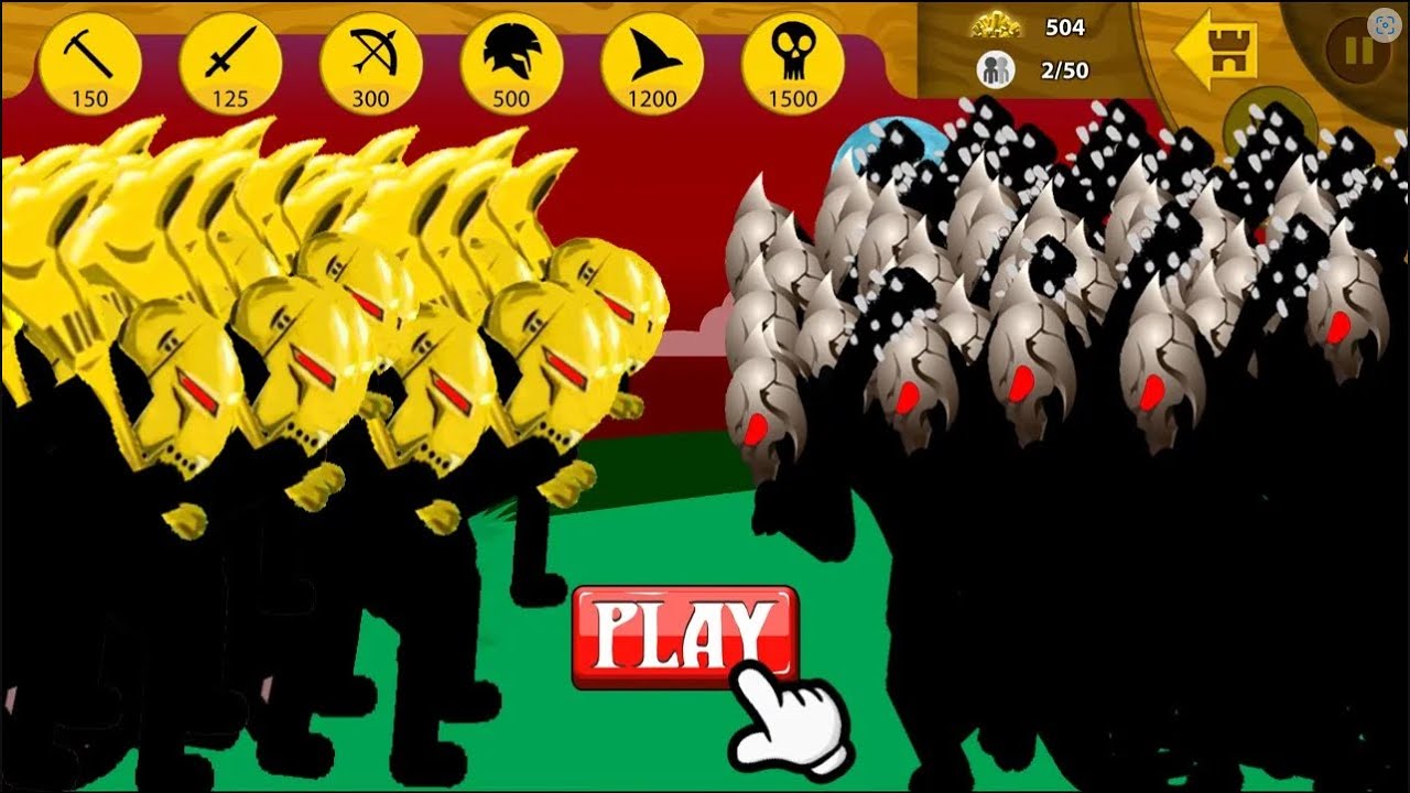 GREAT WAR of GRIFFON GOLD and SUPER FINAL BOSS | Stick War Legacy Mod VIP❤️HUGO GAMING
