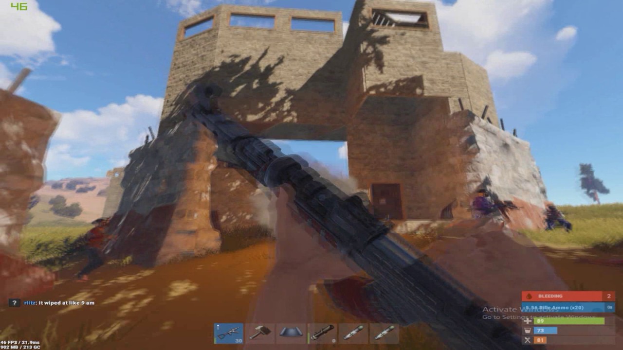 RUST VANILLA RAID #10 Fast onlineraid on neighbours