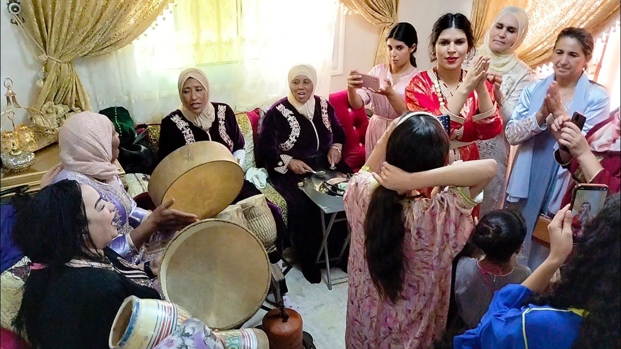 النشاط مع الحسنية 💃🥰 سبوع الأحلام ديال صفوان