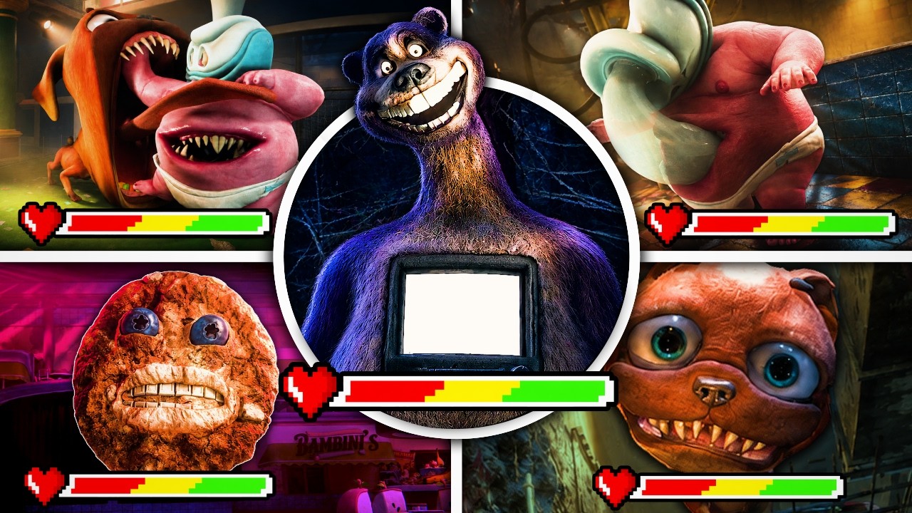 Dark Pals 2: The 1st Floor - NEW MONSTER + ALL BOSSES WITH HEALTHBARS & JUMPSCARES