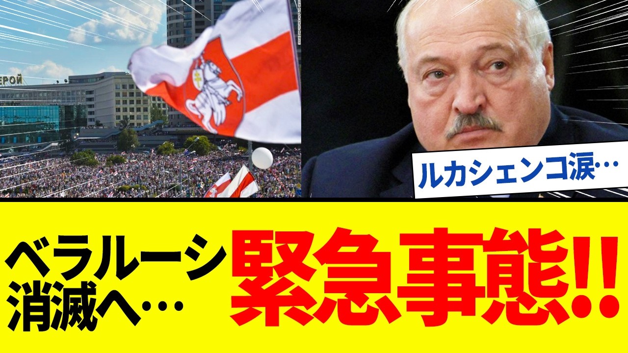 【ゆっくり解説】動員令発令でベラルーシ国民が一斉蜂起！内乱勃発でルカシェンコ政権終了。