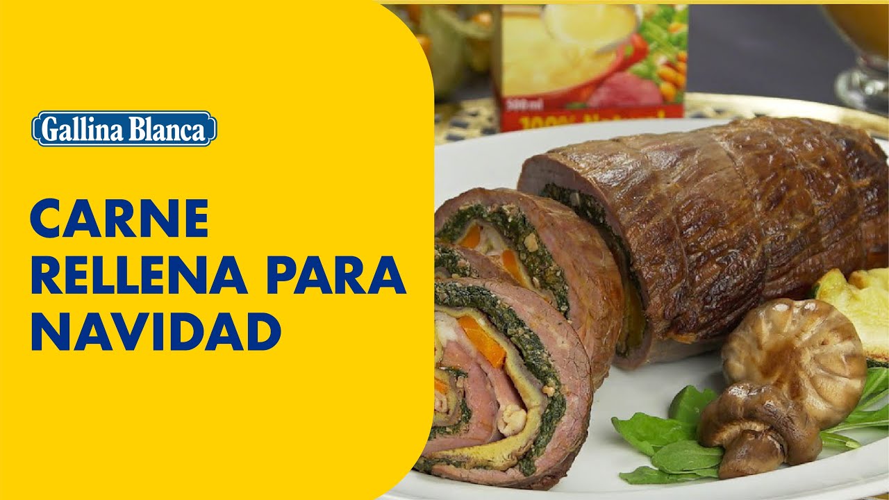 CARNE RELLENA PARA NAVIDAD | Recetas Gallina Blanca