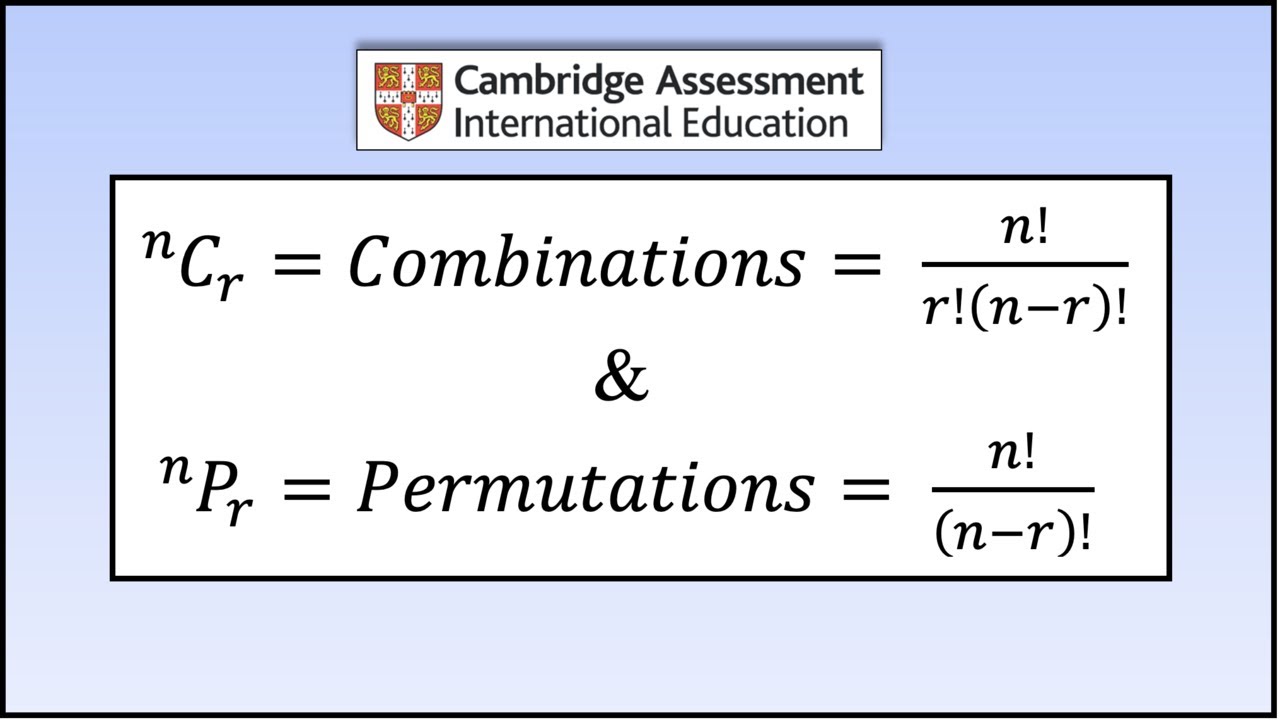 Статистика 1 | Вопросы по перестановкам и сочетаниям - 2025
