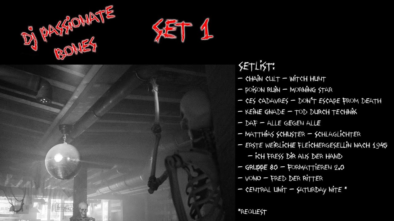 1982 - Skeleton Limbs and Obscure Hymns XVIII - Set 1 (Post-Punk, Goth, Wave, NDW, Punk, Italo, EBM)