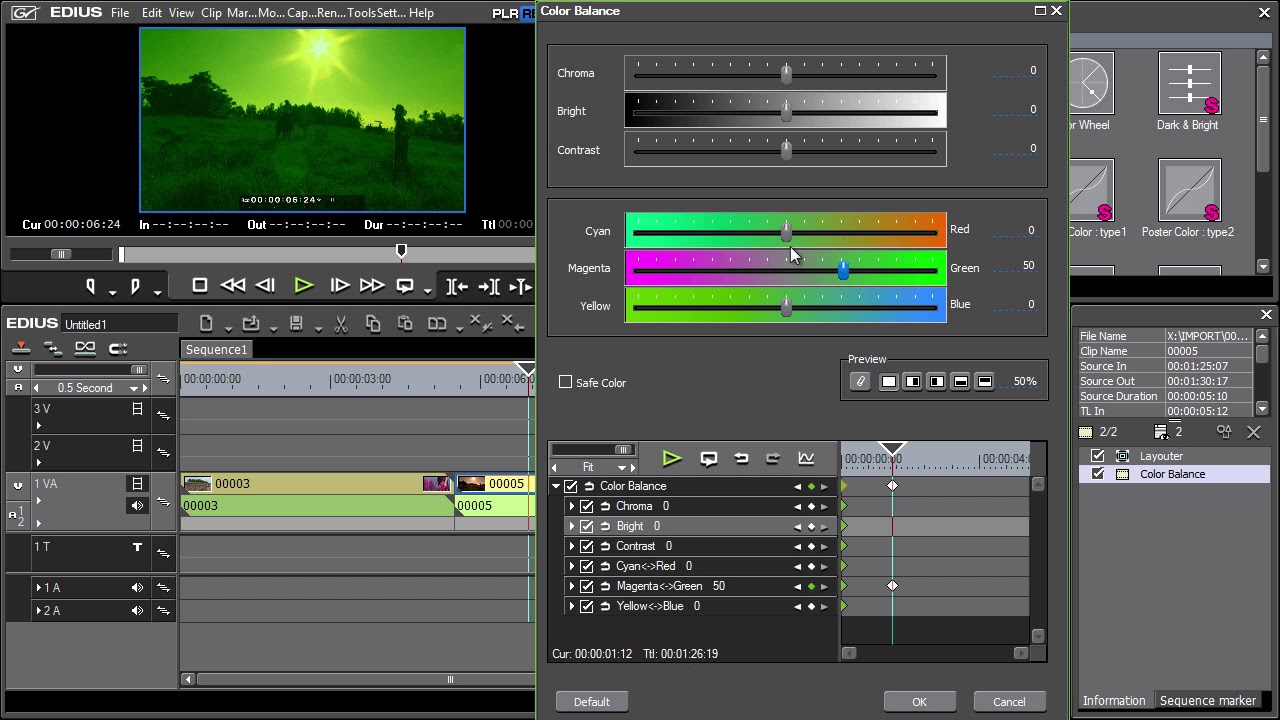Grass Valley EDIUS Pro - 15) Video effects