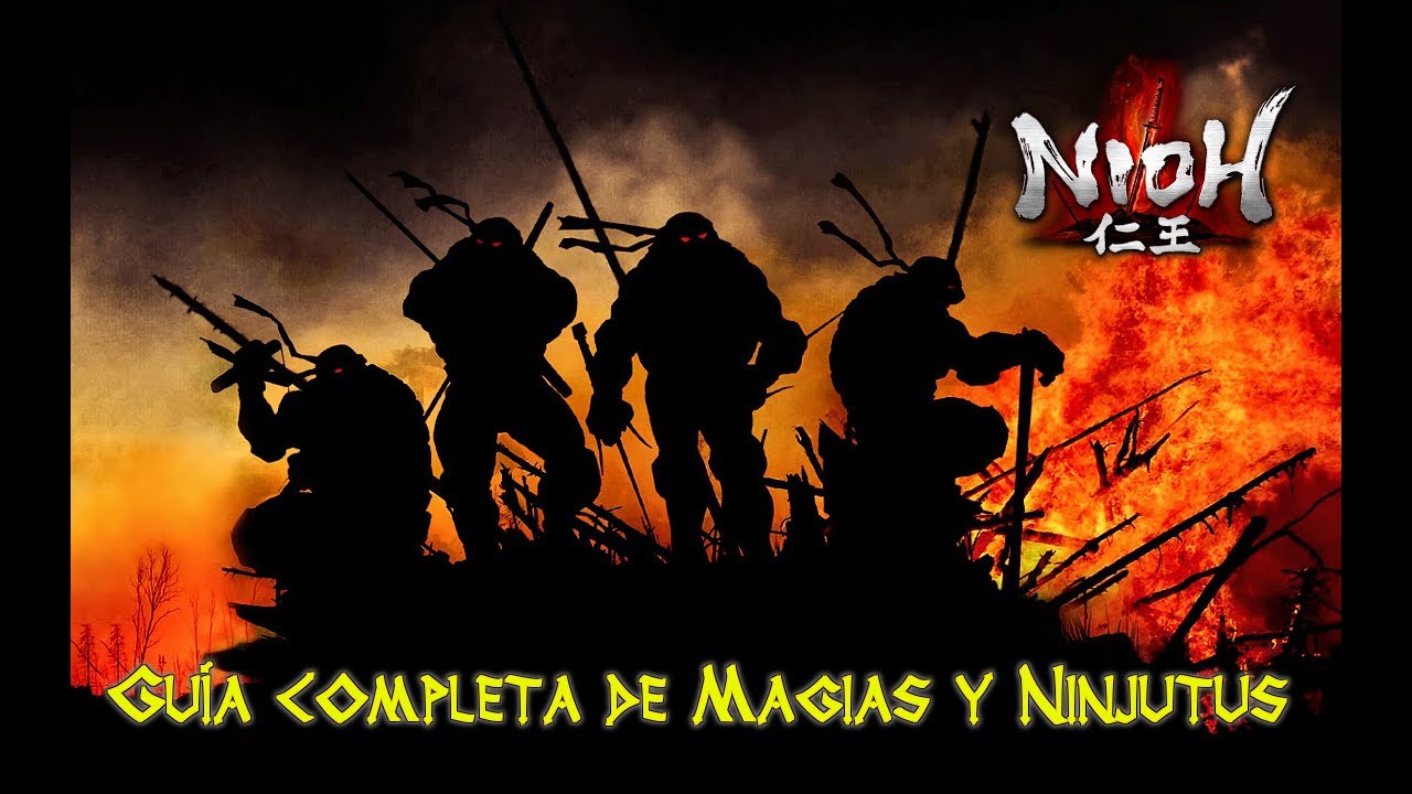 NIOH | Guía completa de Magias y Ninjutsus | Próxima build? Vota | PS4  PRO
