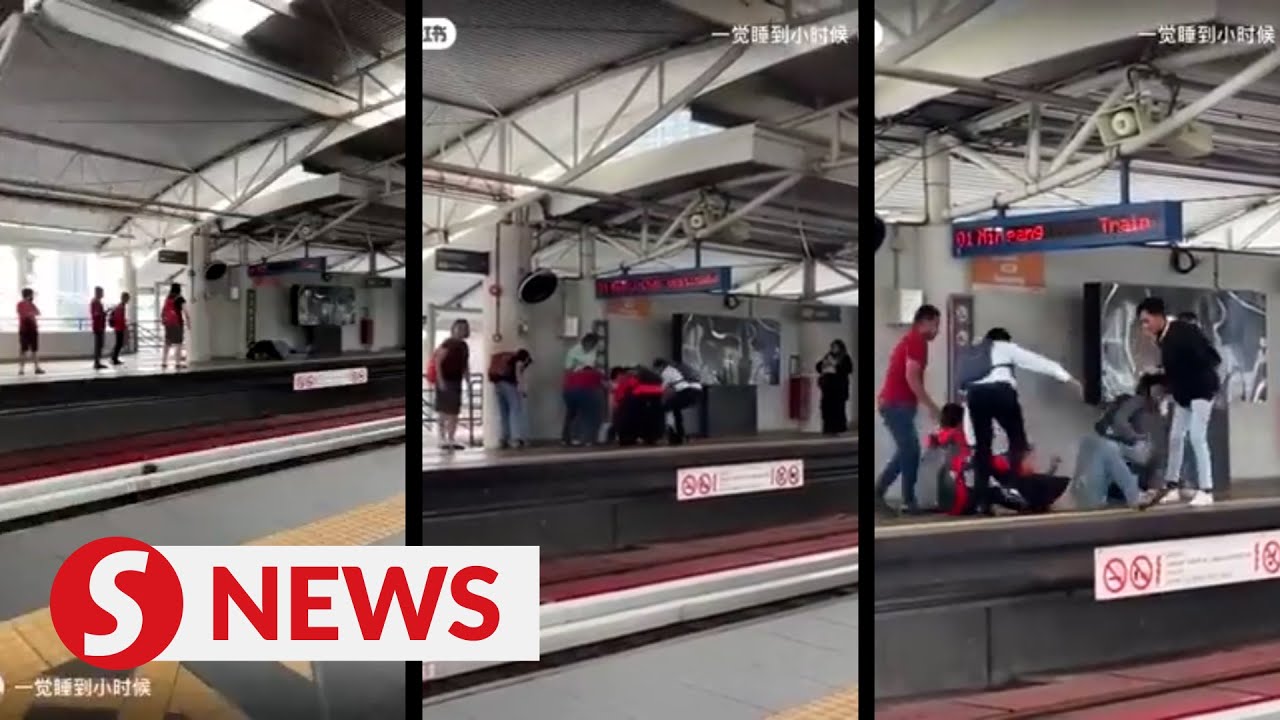 Cops hunting suspect who attacked woman, trespassed LRT track
