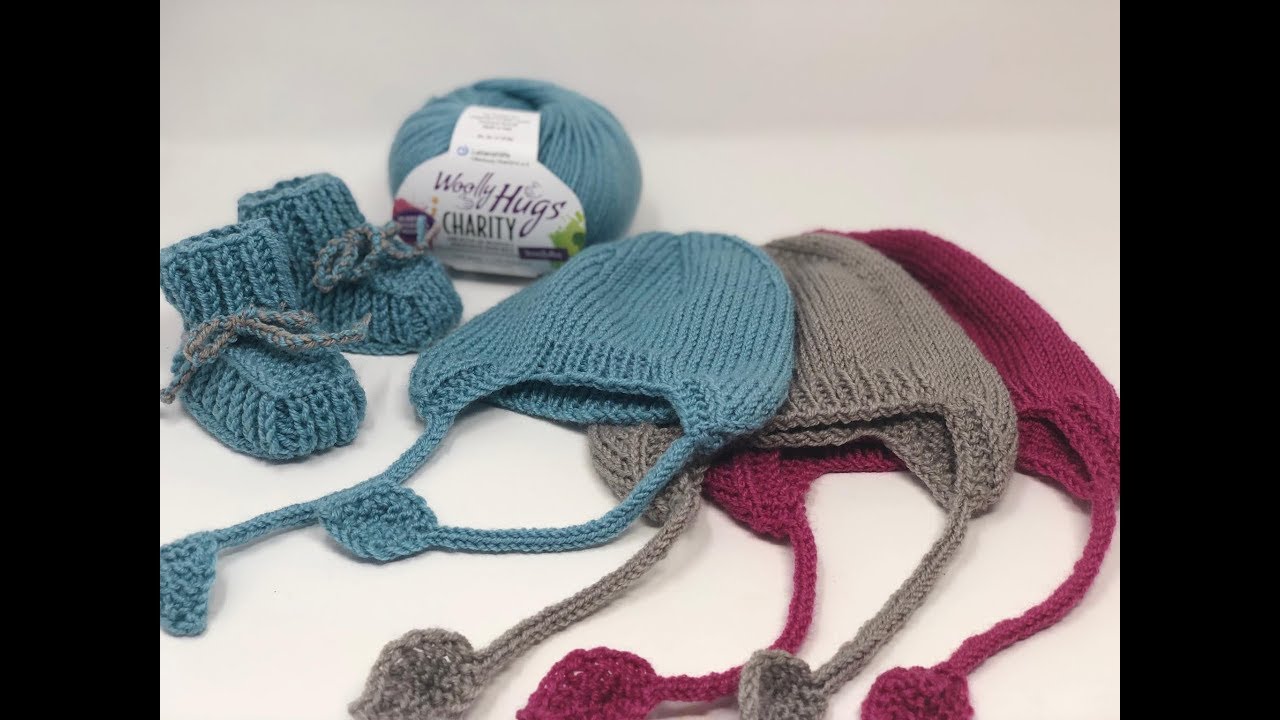 Baby Mützchen Stricken aus Woolly Hugs CHARITY