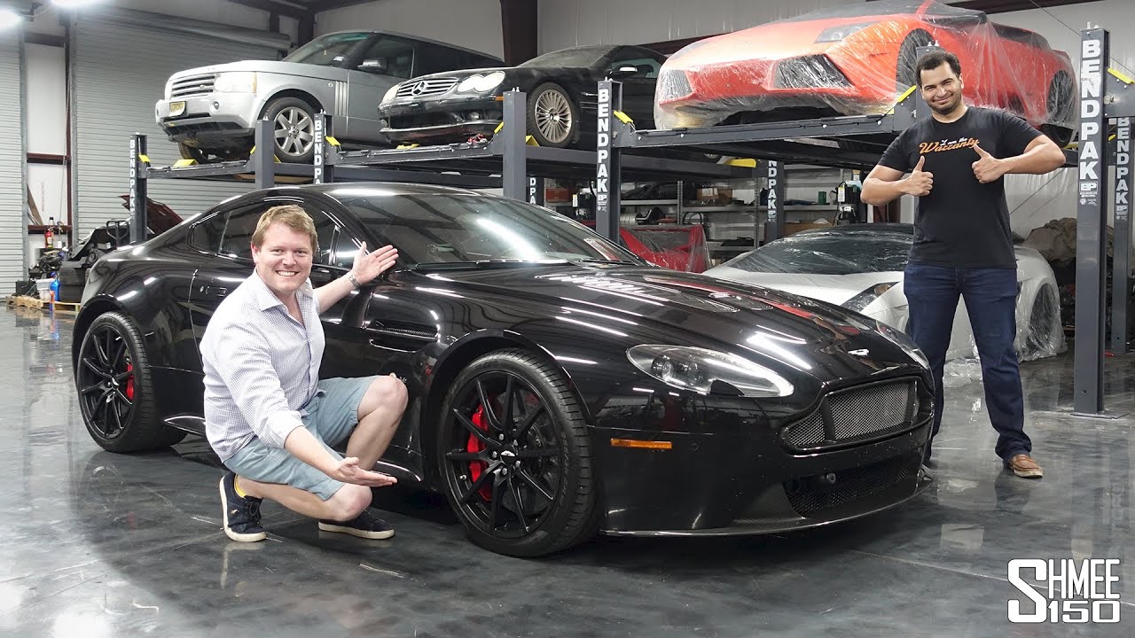 I Delivered Tavarish's New Aston Martin V12 Vantage S!