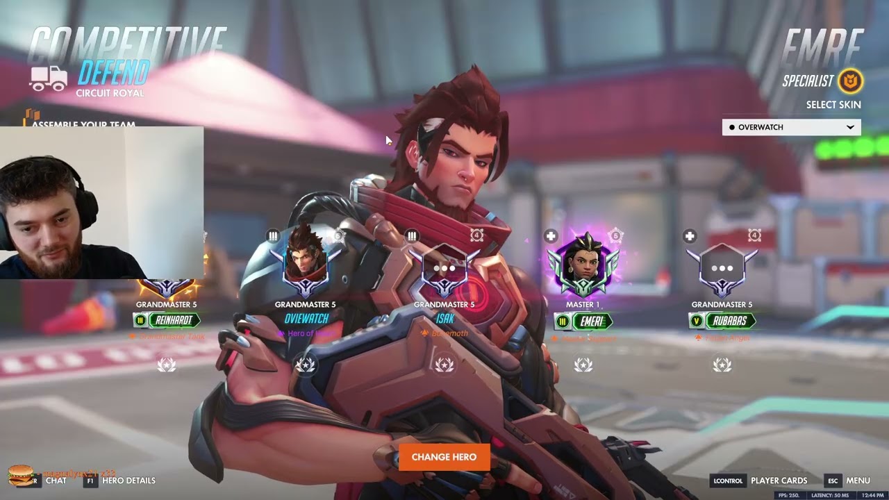 Overwatch Tracking God Dafran Destroys Low Ranked Players As Emre
