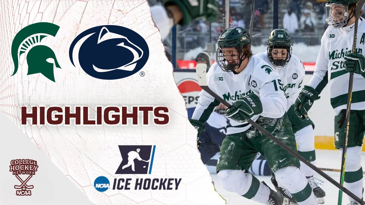 Penn State vs Michigan State | NCAA College Hockey Highlights | January 31, 2026