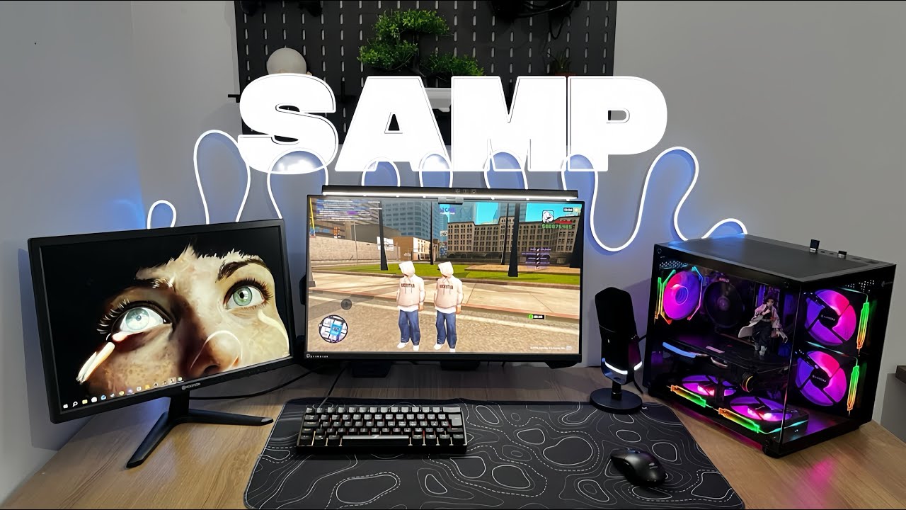A primeira vez jogando SAMP no meu Pc Gamer humilde