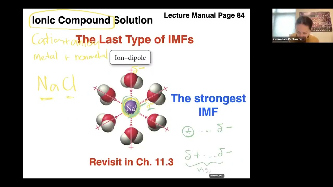 CH122 Lecture Video Chapter 11.1 - 11.2