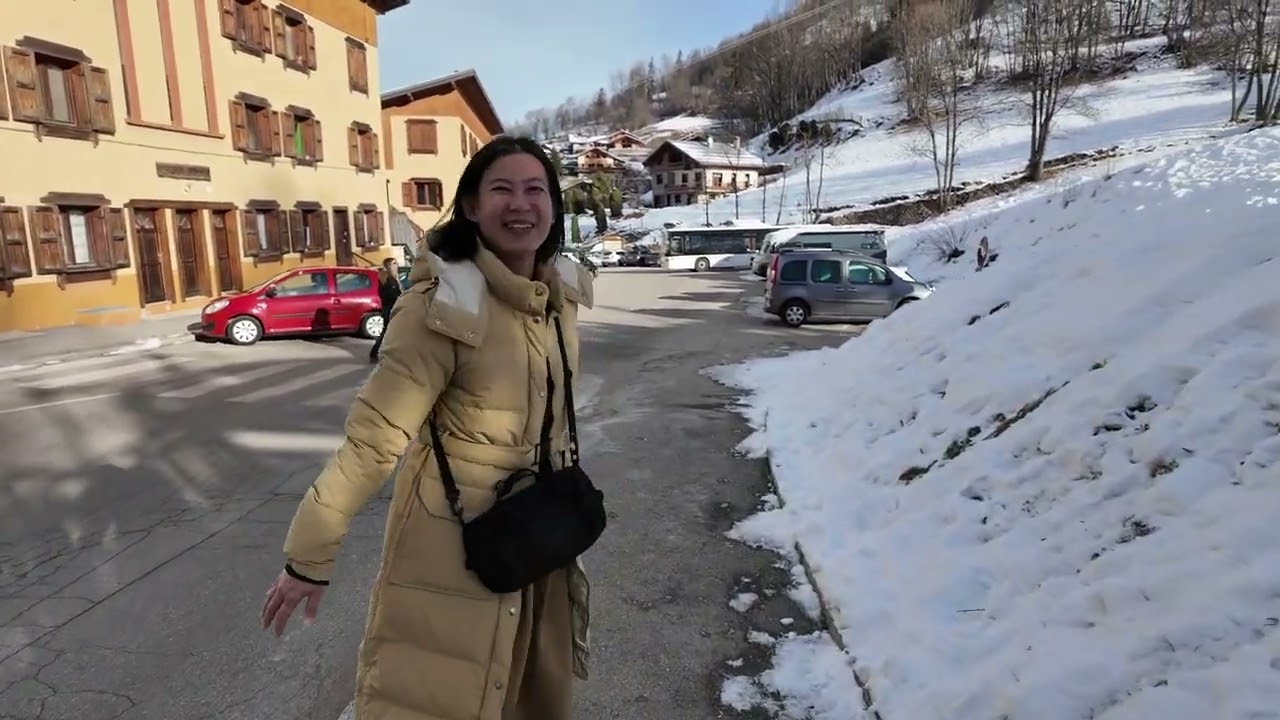 Peisey Vallandry Village Jan 2024