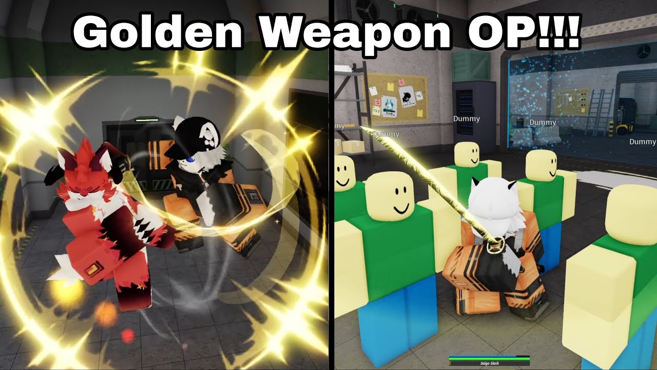 Golden Weapon Rework | Kaiju Paradise