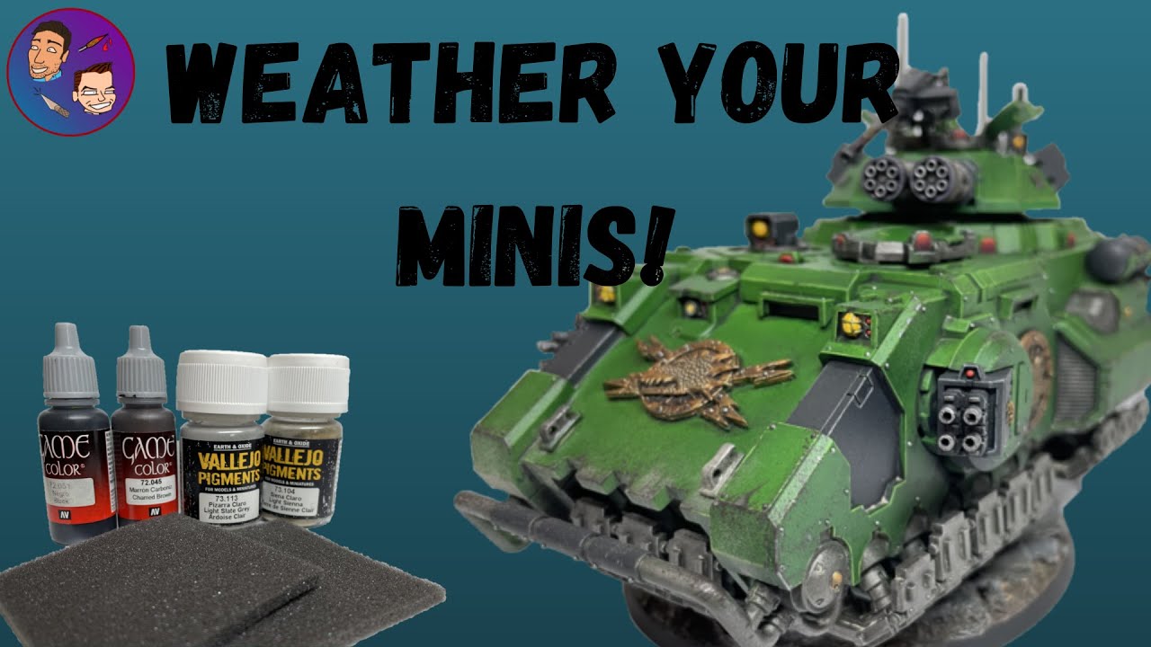 Painting Battle Damage on 40k Minis