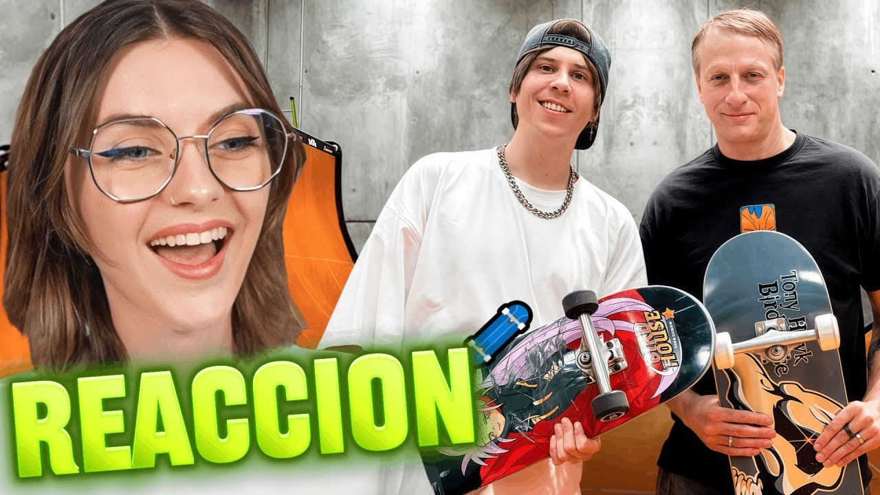 Reaccion  Al Video De Elrubius Con Tony Hawk 🛹