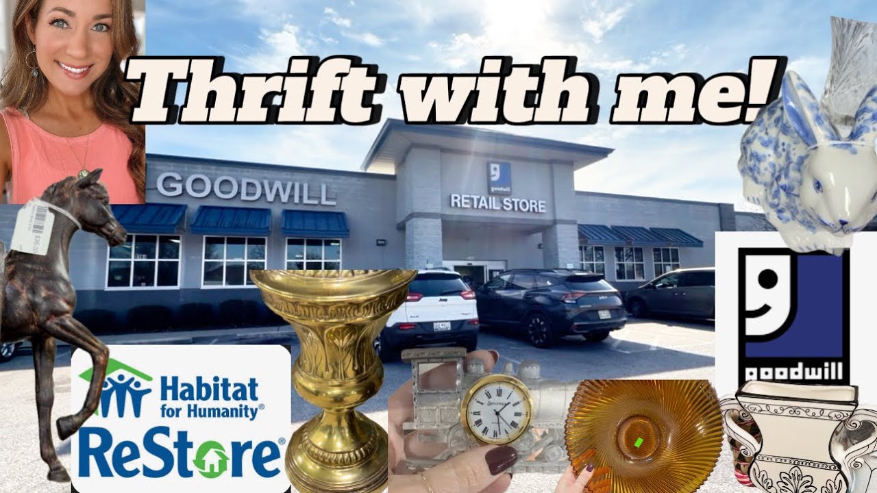 Thrift with me and get a sneak peek into my thrift crawl events! 