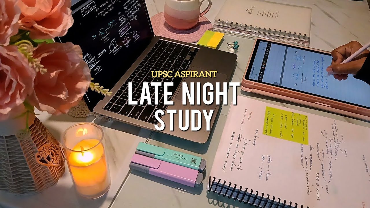 Study with me Tonight  | 3 hours | 50-10 pomodoro | Rain sound | upsc aspirant 