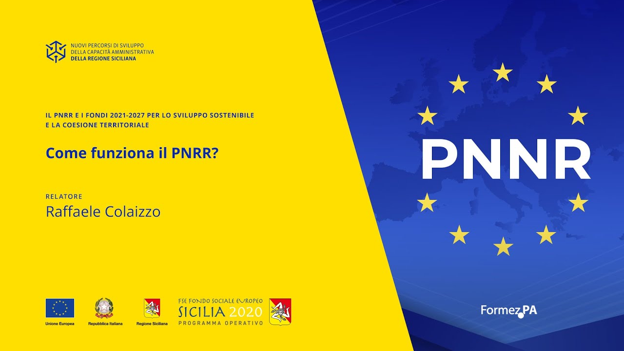 Come funziona il PNRR